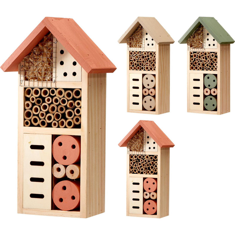 Hotel para insectos Pro Garden 13x8,5x26cm