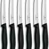 Cuchillo tomate Victorinox dentado negro