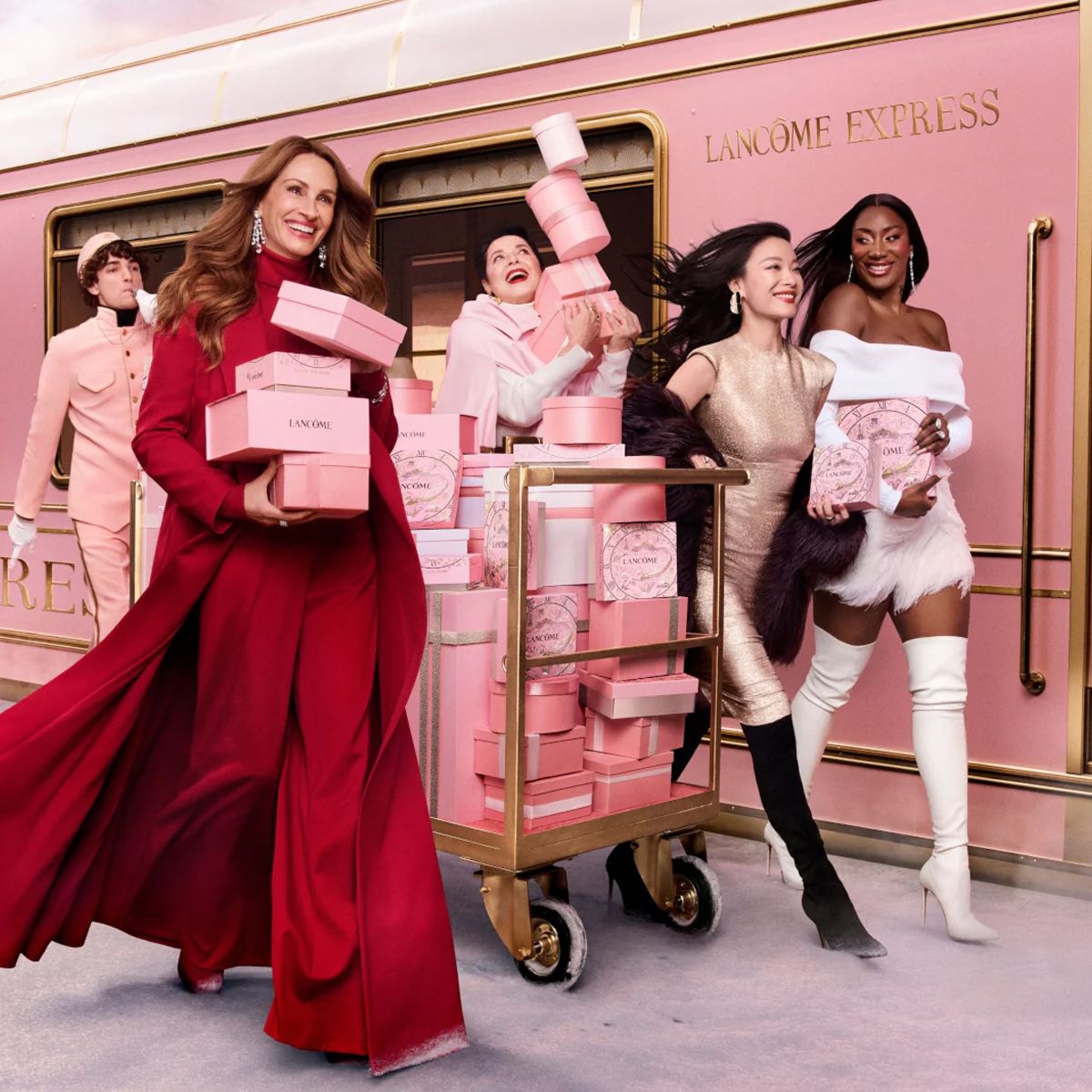 Lancome lancôme la vie est belle set regalo eau de parfum 30ml + lozione corpo 50ml + doccia 50ml donna