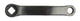 Vinty Crank Lashing 170mm Spieloos Black