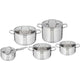 Tefal utensilios de cocina Tefal Virtuoso Pannet Juego de acero inoxidable de 10 piezas