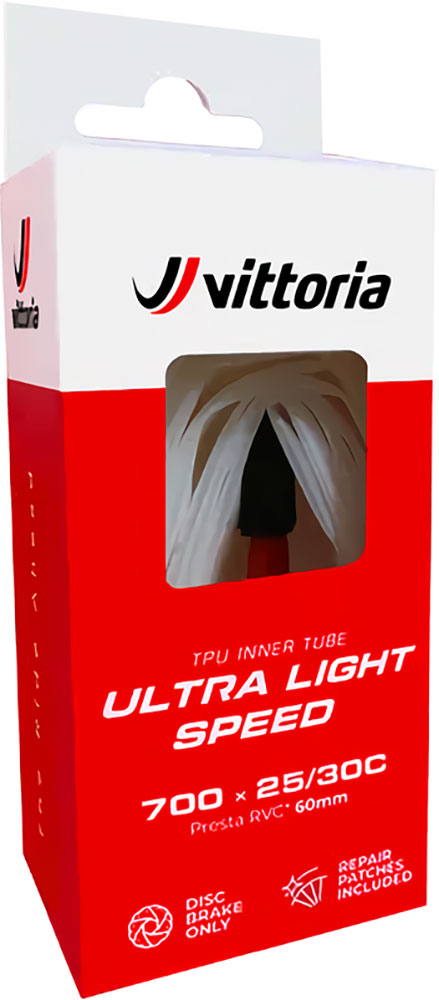 Cámara de aire Vittoria ultra light speed 700x25 30 sv 60mm
