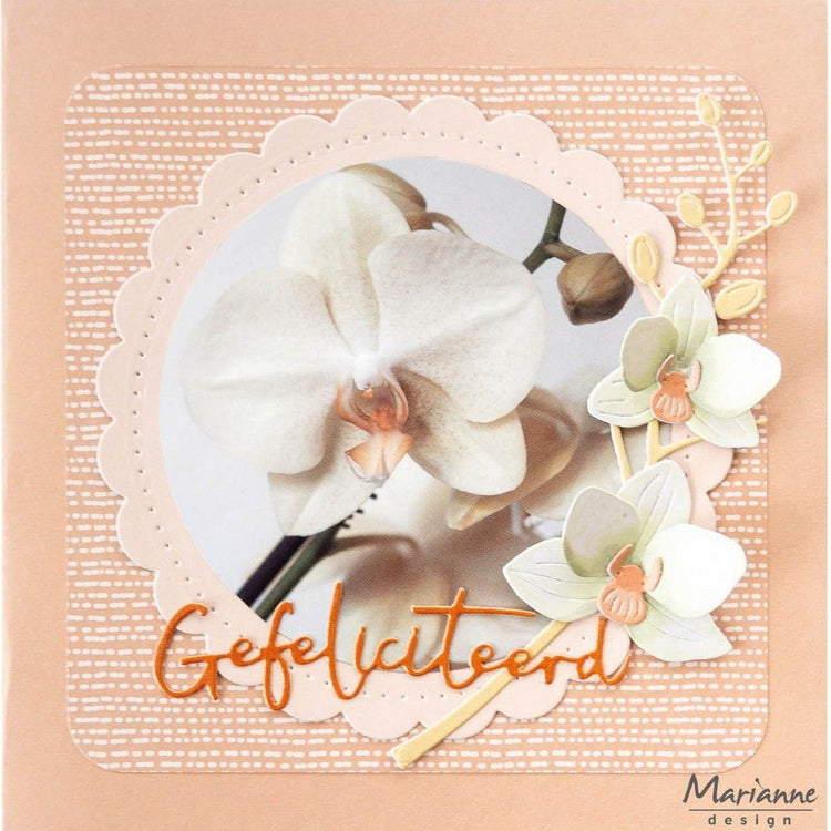 Marianne design • knipvel condoleance orchid