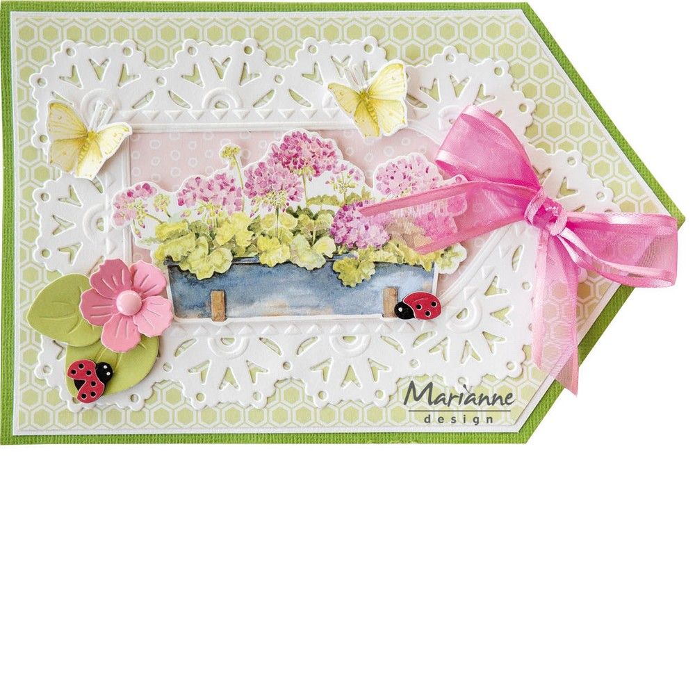 Diseño Marianne • troqueles flores rosas de mattie