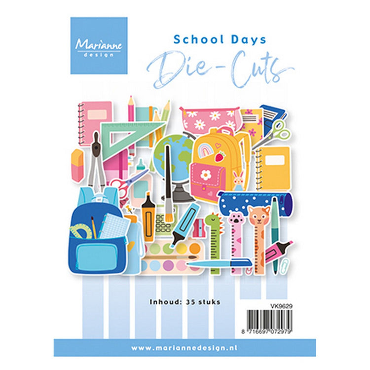 Marianne design • fustellati giorni di scuola