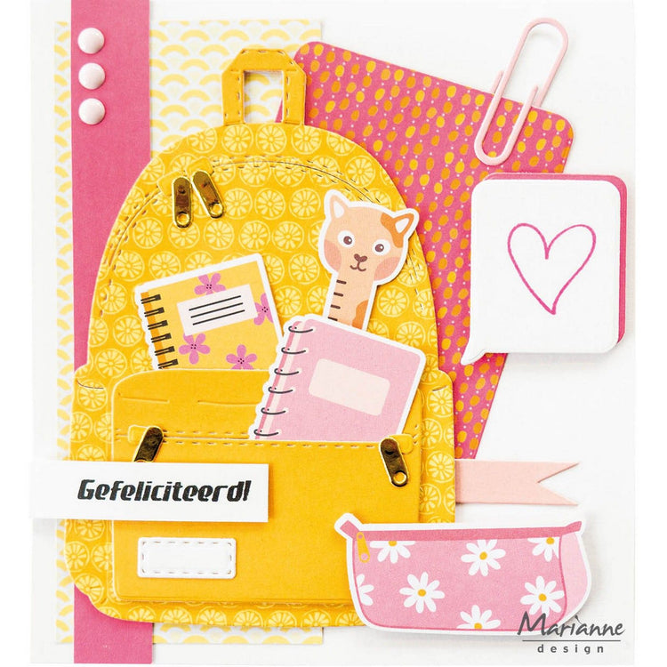 Marianne design • fustellati giorni di scuola