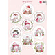 Marianne design • knipvel merry snowmen