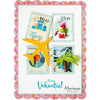 Design Marianne • timbrature per le vacanze su fogli singoli