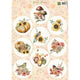 Disegno Marianne • fiori autunnali decoupage