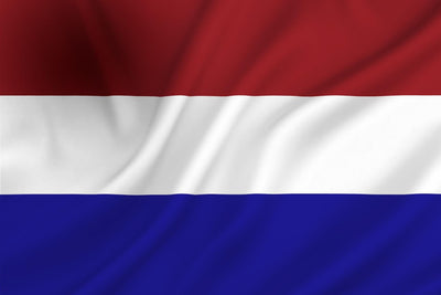Dokkumer flags bandera central Países Bajos 40x60 cm spun-poly