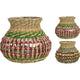 Lanterna vaso Cozydecor con alghe h15cm