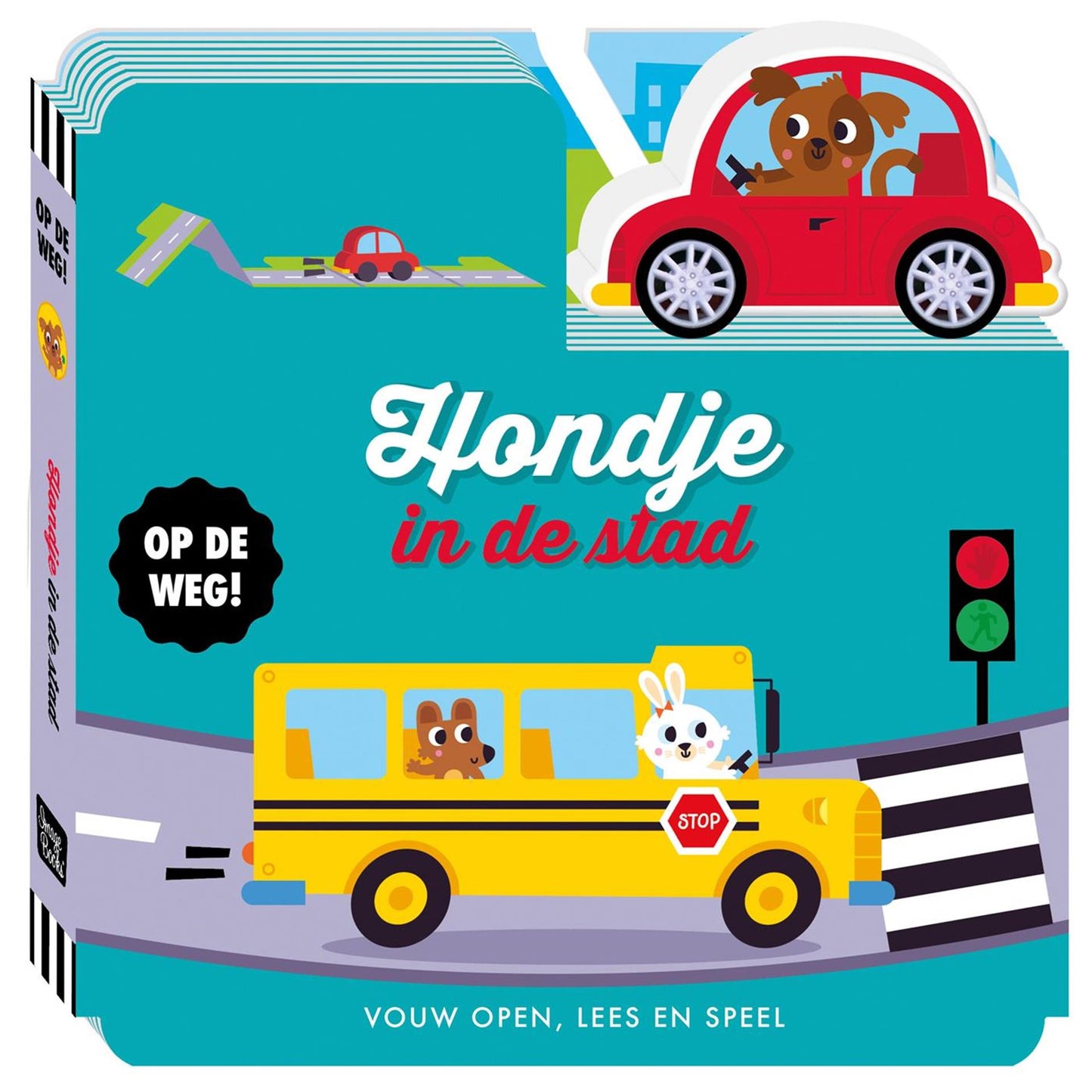 Libros de imágenes en la carretera - perro en la ciudad