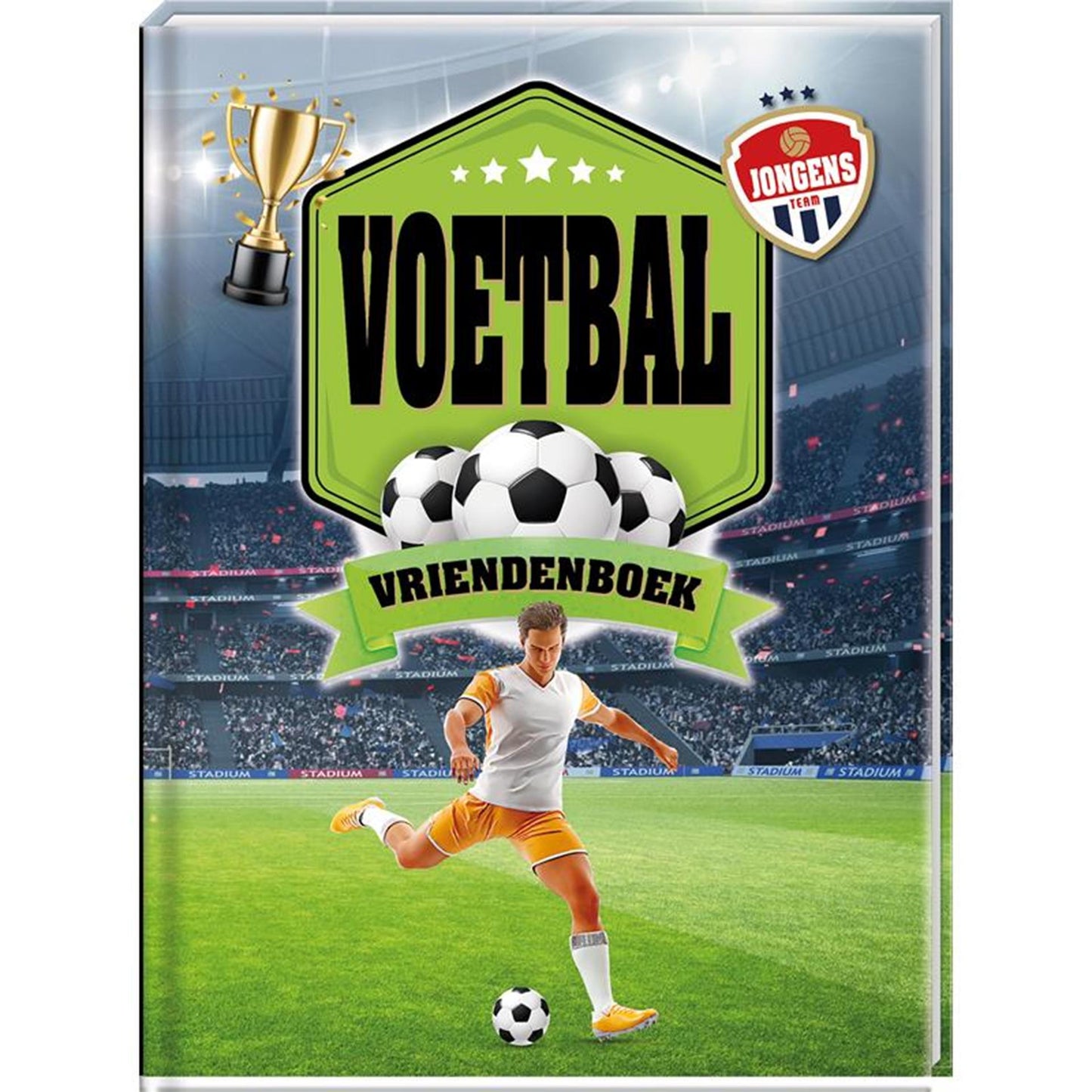 Libro de amigos Imagebooks - chicos de fútbol