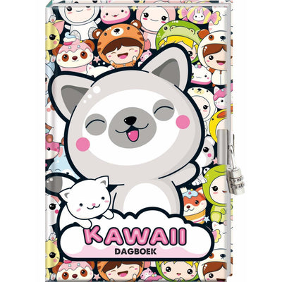 Diario Imagebooks con lucchetto - kawaii