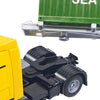 Siku vrachtwagen met containers (1:50)
