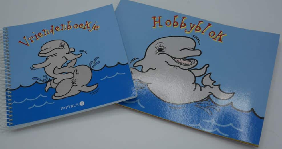 Libro degli amici con carta color blocco hobby