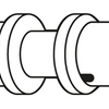 Giunto a pressare Cornat 20x20mm 10pz ms-a2 - vrptp500655n