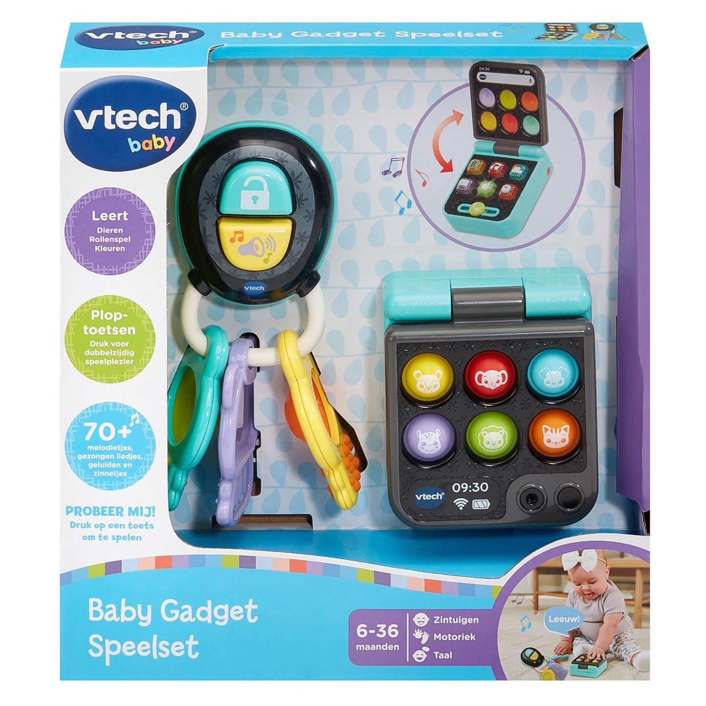 Vtech Baby apo; S Gadget Play Establezca la llave y el teléfono