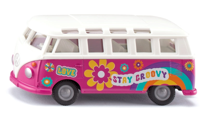 Camper siku vw t1 samba flower power