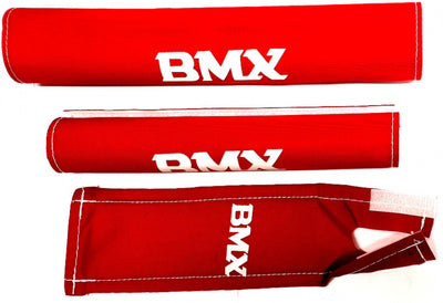 Padset incrociato BMX rosso