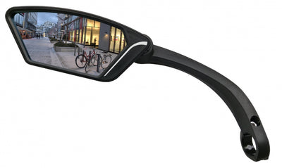 VWP Bicycle Mirror Regolabile E-Bike regolabile 12 cm Black