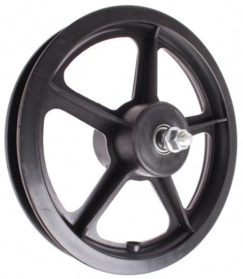 VWP Wiel Step Autoped 12 1 2 x 2 1 4 PVC Zwart