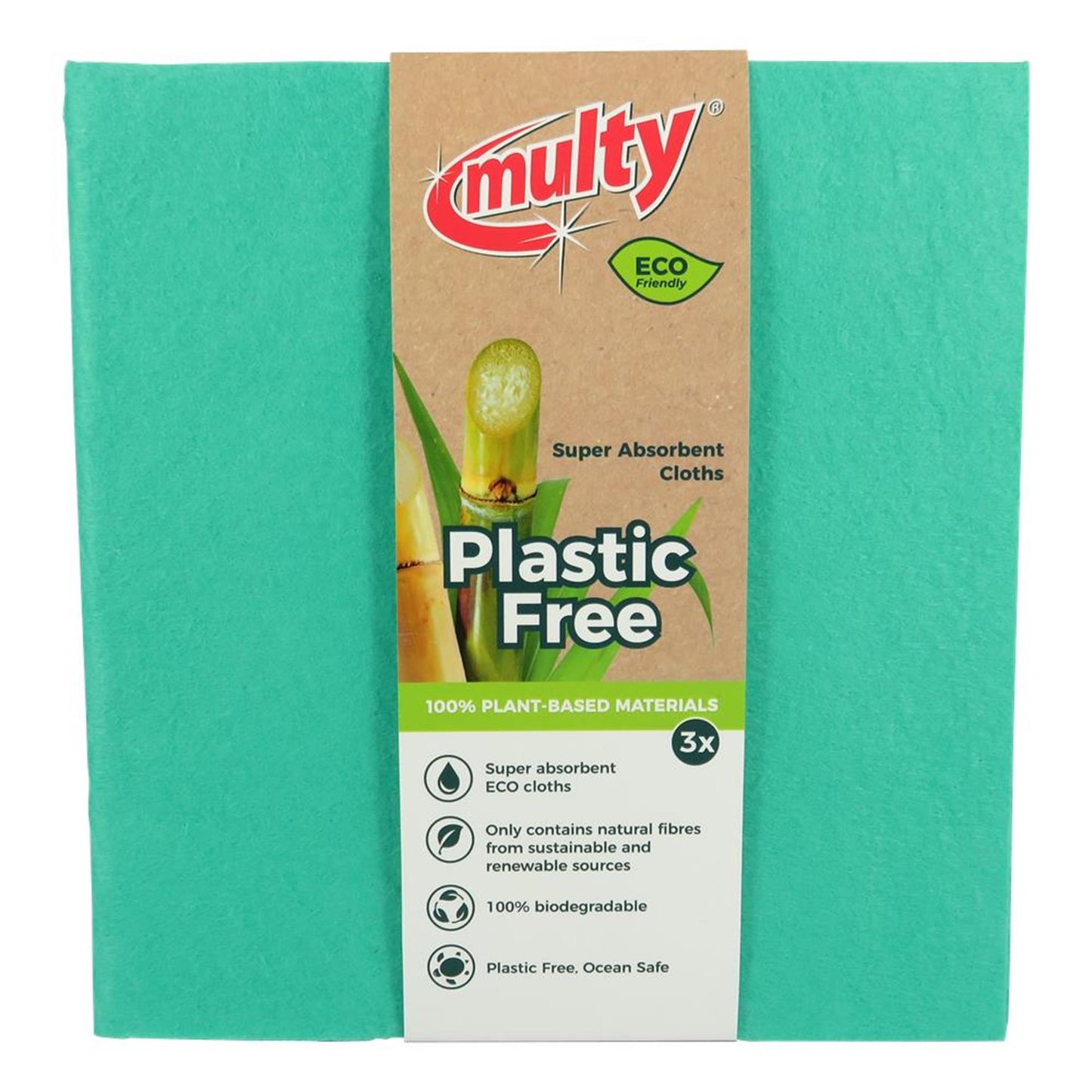 Multisti di panni viscosi eco 3 pezzi