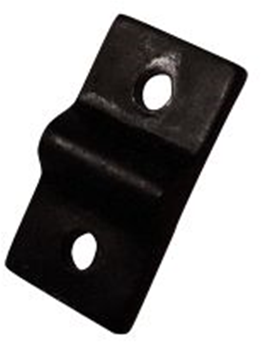 Abrazadera de panel de alambre Waelbers 4,0 mm negro en bolsa de plástico - 100 pieza(s) - 460317bag.13