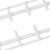 Waelbers listones para contraventanas de valla 165 cm de acero inoxidable, revestidos de blanco - 1 pieza(s) - 670435.99