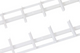 Waelbers fence shutter lamellen 165 cm rvs, wit gecoat - 1 stuk(s) - 670435.99