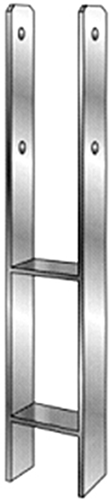 Soporte para pérgola Waelbers h 91 mm, galvanizado en caliente (fv) - 1 pieza(s) - 426343.99