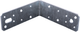 Tassello angolare Waelbers 125x125x45mm, sendzimir (sv) - 50 pezzo(i) - 4884.11