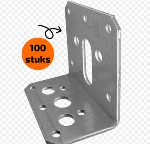 Anclaje de esquina Waelbers 60x40 60x2,5 mm, sendzimir (sv) - 100 pieza(s) - 4864ean.13