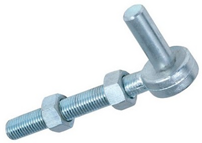 Pollice dado Waelbers m16-150 mm + 2 dadi, zincato blu (gv) - 10 pezzo(i) - 8371.05