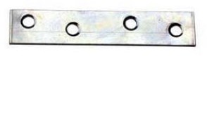 Placa de conexión Waelbers 100 mm, galvanizada en azul (gv) ean - 100 pieza(s) - 241501ean.13