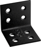 Angolo di rinforzo Waelbers 40x40mm nero txt - 50 pezzo(i) - 4318.11
