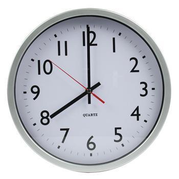 NEDIS CLWA110WT Reloj de pared 30 cm blanco