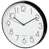Hama Wall Clock Elegance Ø 30 cm braccio audio nero