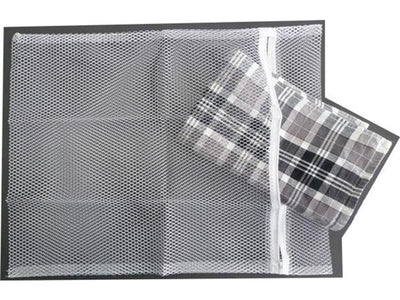 Aro houseware wasnet wit met rits 40x50cm