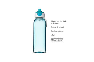 Mepal Bottle Bottle Campus pop-up blu 500ml
