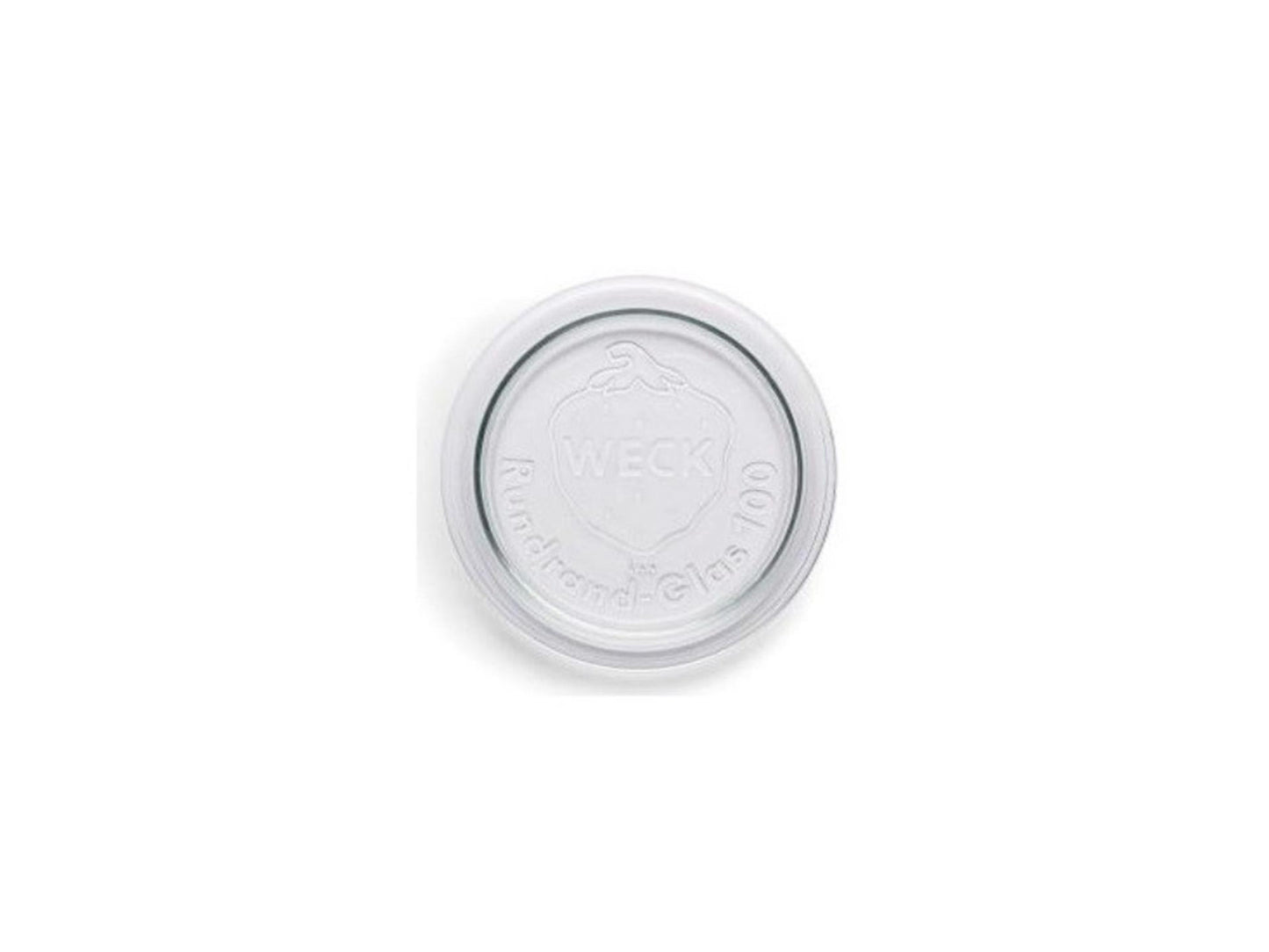 Coperchio in vetro Weck rr100 10cm