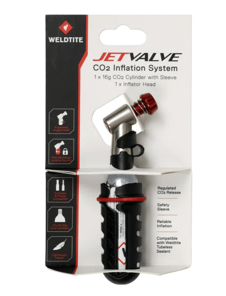 Bomba de CO2 de JetValve Weldtite