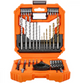 Enzo wellcut wc-db56 bit boor- en gatenzaagset | 56-delig | in opbergkoffer - wc-db56