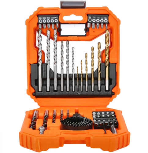 Set trapano e sega a tazza Wellcut wc-db56 | 56 pezzi | in custodia - wc-db56