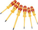 Wera 1060 i 1065 i 6 vde 1000v set cacciaviti isolati kraftform vde, 6 pezzi - 05051576001