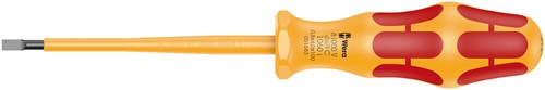 Cacciavite a taglio Kraftform Wera 1060 i, isolato vde, 0,8 x 4 x 100 mm - 05051583001