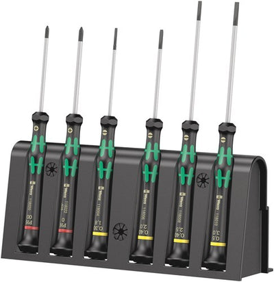 Wera 2035 6 a micro screwdriver set + holder, 6 pieces - 1 piece(s) - 05118150001
