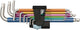 Wera 3950 spkl 9 sm multicolour stiftsleutelset, metrisch, rvs, 9 -delig - 1 stuk(s) - 05022669001
