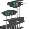 Wera 454 7 hf set 2 | t-greep set binnenzeskant | hex-plus met vasthoudtfunktie | 7-delig - 05023453001