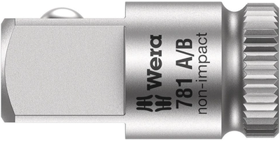 Adattatore Wera 781 a 1 4 | pezzo di collegamento | 781 a b x 3 8 x 25,2 mm x 1 4 - 05042670001